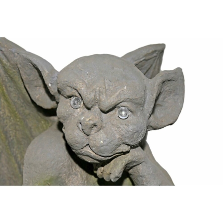 Gargoyle mit Solar. Maße ca. 31x29x50cm – Bild 4